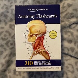 Kaplan Medical Anatomy Flashcards Set
